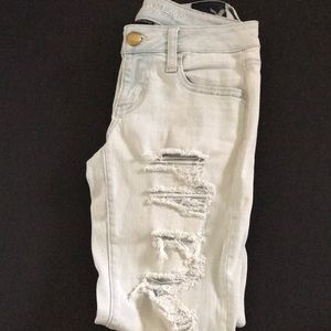 American Eagle Jeans, RIPPED, LOW RISE!